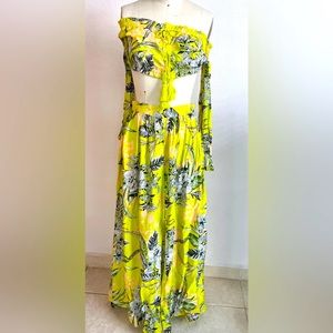 Love + Harmony- Dance the night away skirt & cropped top set- size Small